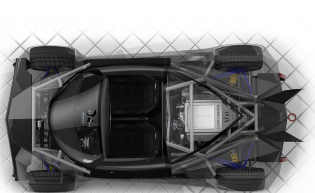 Supercar System מכונית על אמריקאית זולה