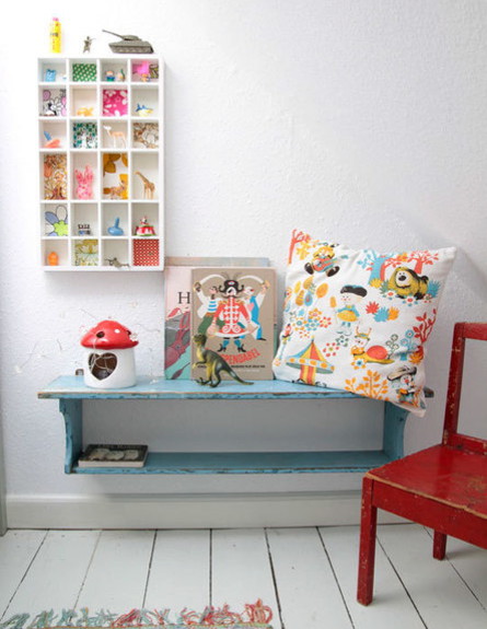 שדרוג חדרי ילדים, ספסל תלוי (צילום: flickr@anamama)