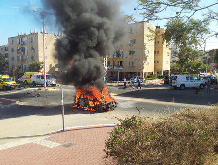 החיסול באשקלון צילום אלירם משה (צילום: אלירם משה)