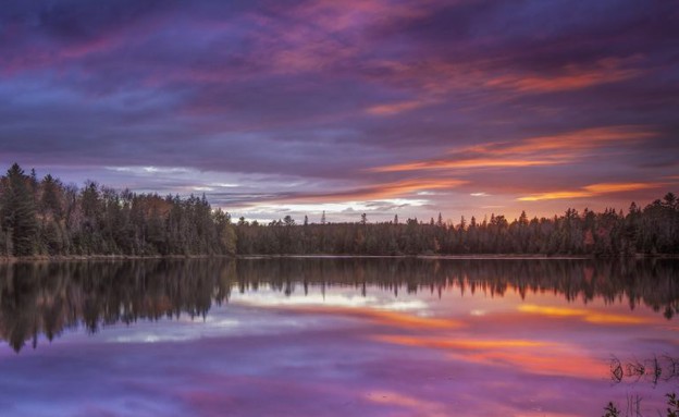 שקיעה, צפון אמריקה שקיעה, צפון אמריקה