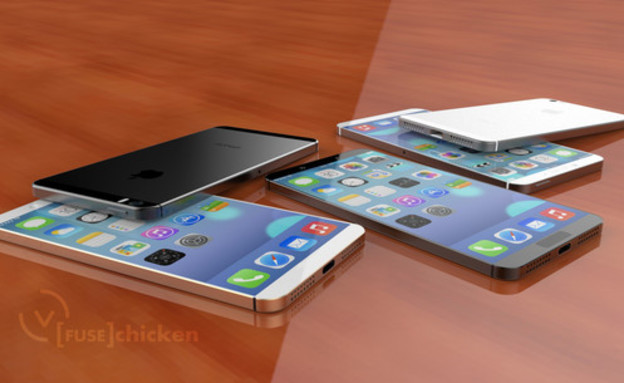 "אייפון אייר" - קונספט אייפון המעוצב בהשראת האייפד (צילום: Fuse Chicken)