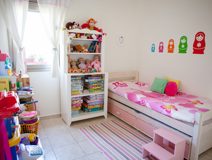שדרוג ב-24 שעות, חדר ילדים אחרי (צילום: שרון ברקת)