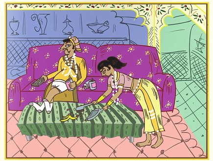 ספר קמא סוטרא - לכלוך (צילום: The Married Kama Sutra, צילום מסך)