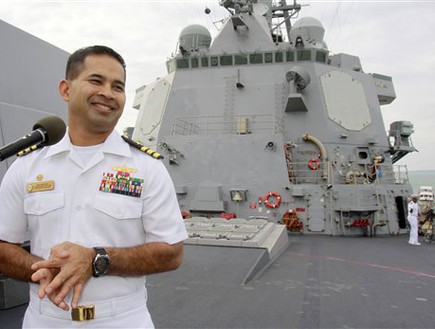 קצין רמאי בצי האמריקאי (צילום: ap)