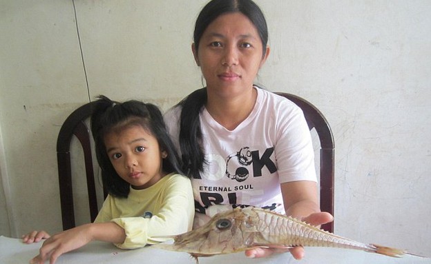 הדג הכי מפחיד בעולם? (צילום: Borneo Post)