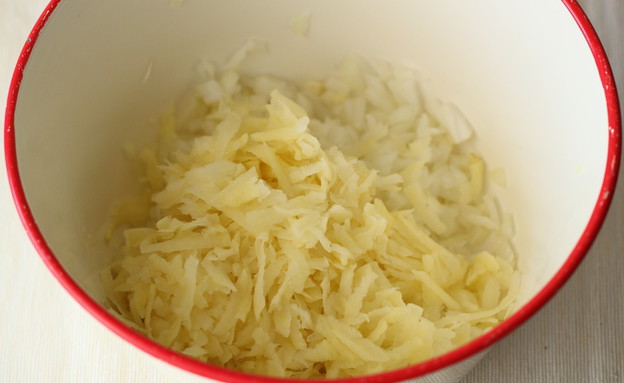 לביבות תפוחי אדמה - תפוחי אדמה מגוררים