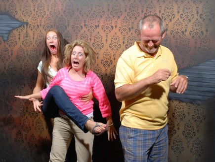 בית הסיוטים: ככה נראים אנשים מפוחדים (צילום: wired.com)
