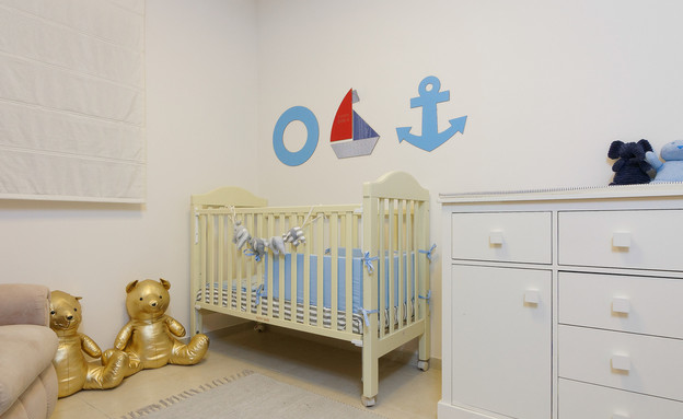 פנטהאוז חלי ישראלי, חדר תינוק (צילום: ליאור שניידר)