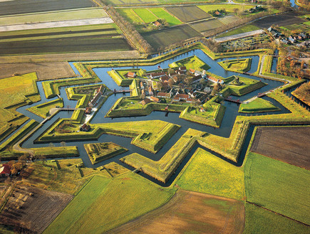 פורט בורטנג, הולנד, כפרים יפים (צילום: fort-bourtange)