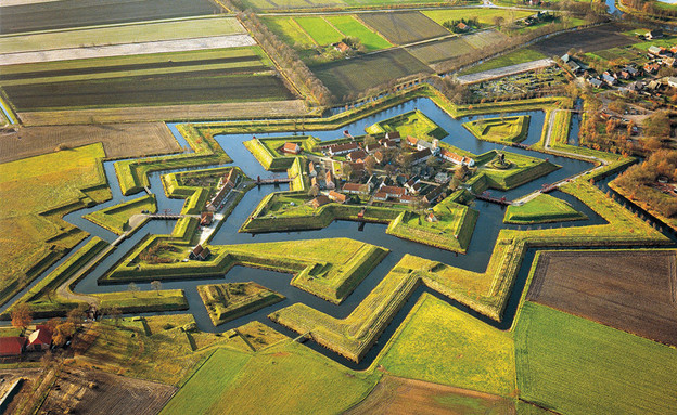 פורט בורטנג, הולנד, כפרים יפים (צילום: fort-bourtange)