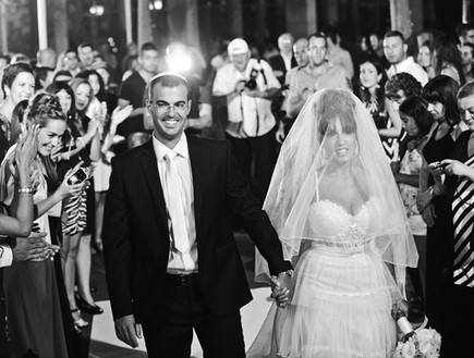 החתונה של רותם וצחי (צילום: ניר בוקסנבאום)