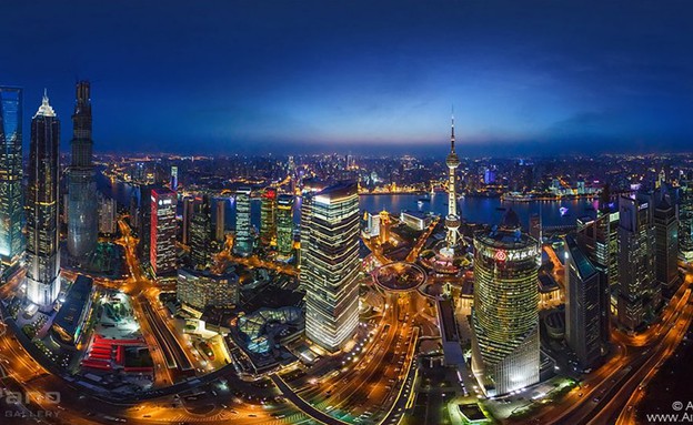 שנגחאי, סין, צילומים פנורמיים (צילום: AirPano)