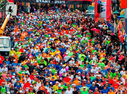 מרתון טבריה (טלי שיאצו דיגיטלי) (צילום: ספורט 5)