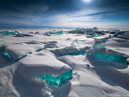 ימת ביקאל, קרחונים (צילום: alexey trofimov)