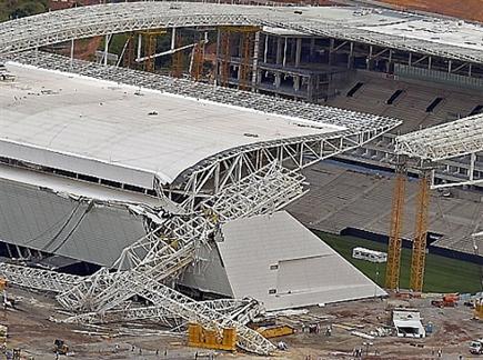 האיצטדיון בסאו פאולו, שני הרוגים (gettyimages) (צילום: ספורט 5)