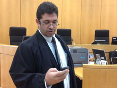 "כתב האישום לא משקף". עו"ד סולימאן (צילום: פוראת נאסר, חדשות 2)