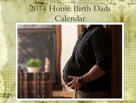 לוח שנה לגברים בהריון (צילום: InnerBirth Midwifery,)