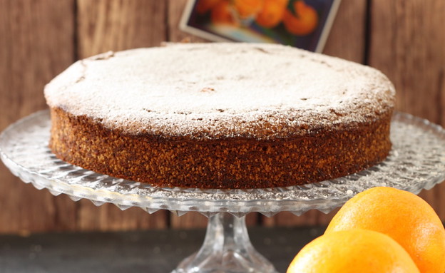 עוגת תפוזים ושמן זית מוכנה עוגת תפוזים ושמן זית מוכנה