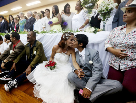 נישואים גאים ברזיל (צילום: Mario Tama, GettyImages IL)