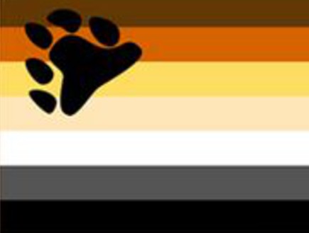 דגל הגאווה - bear brotherhood