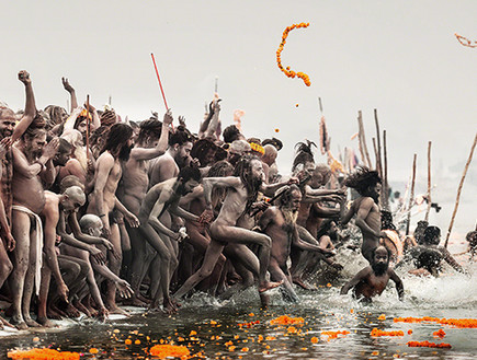 פסטיבל קומבה מלה, אללהאבאד, הודו, תחרות תמונות הטיולים (צילום: Roberto Nistri, Italy, www.tpoty.com)
