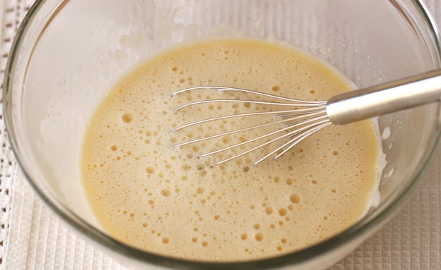 קרם קרמל שלב שני