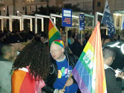 הפגנה גאה בתל אביב (צילום: רועי יולדוס רוזנצוייג)