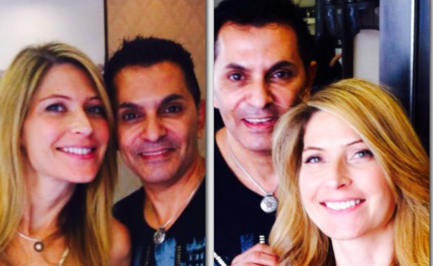 דפנה שחר והספר צילום ביתי