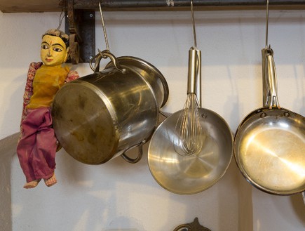מטבחי שף, ניר צוק, מחבתות, צילום בני גמזו (צילום: בני גמזו)
