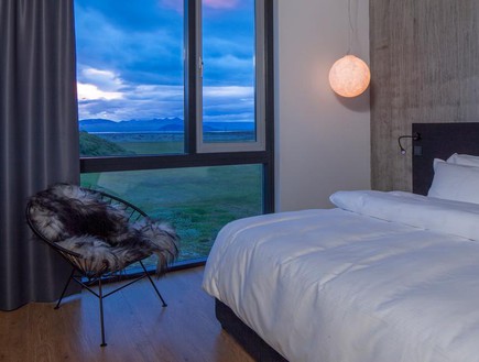 ioniceland מלונות מושלגים, איסלנד חדר, צילום (צילום: ioniceland)