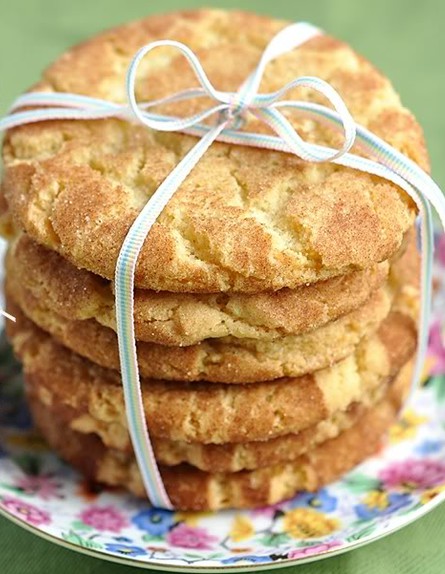 עוגיות סניקרדודל עם סוכר וקינמון  (צילום: Once Upon a Plate, mako אוכל)