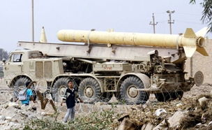 הגיע לחיזבאללה. טיל סקאד (צילום: AP)