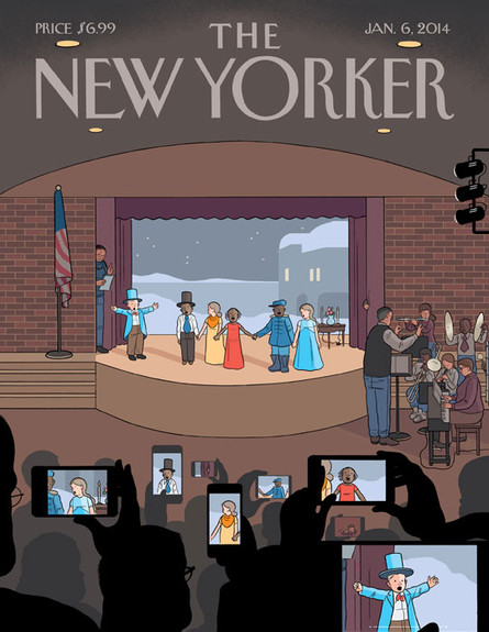שער הניו יורקר (צילום: כריס וויר, צילום מסך)