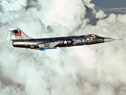  מטוס F104 (צילום: חיל האוויר האמריקאי)