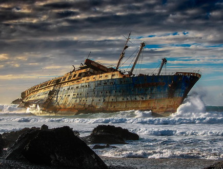 ספינה באיים הקנריים, מקומות נטושים (צילום: 500px.com)