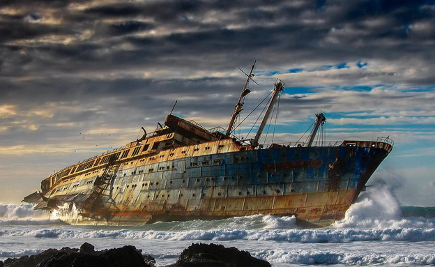 ספינה באיים הקנריים, מקומות נטושים (צילום: 500px.com)