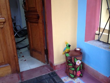 טיהור בית בקובה דלת כניסה (צילום: רחלי גניר)