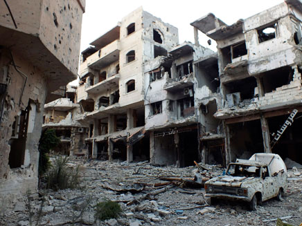 הרס בסוריה, ארכיון (צילום: רויטרס)