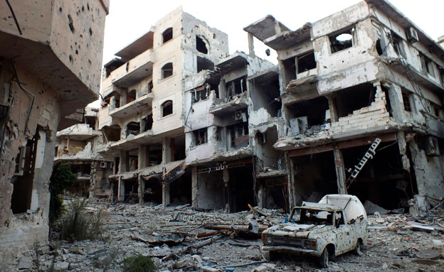 הרס בסוריה, ארכיון (צילום: רויטרס)