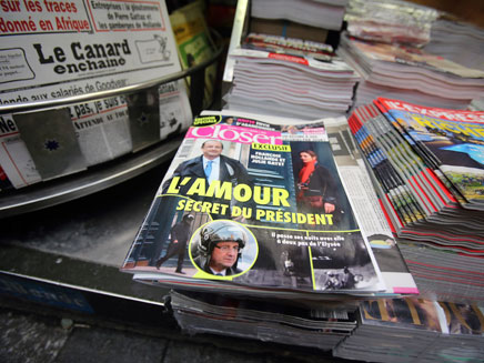 שער המגזין הצרפתי (צילום: ap)