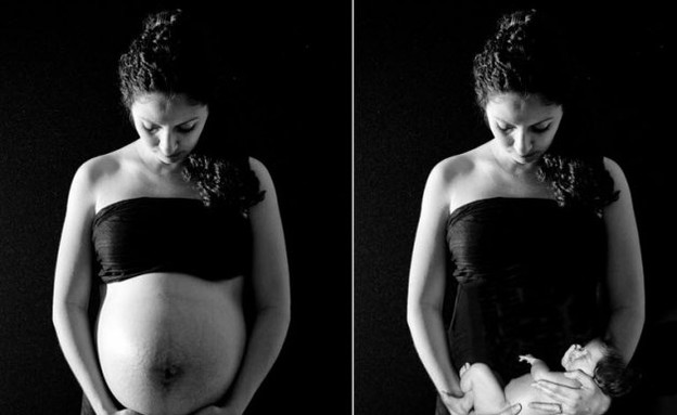 לפני לידה ואחרי לידה (צילום: Facebook / Twitter/ pinterst)