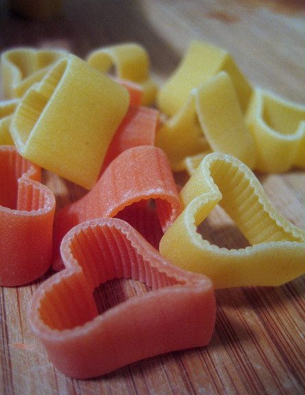 פסטה בצורת לבבות cutestfood (צילום: cutestfood, mako אוכל)