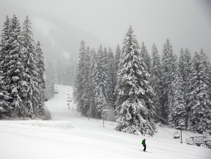 אתר הסקי ביוור קריק (צילום: Ezra Shaw, GettyImages IL)