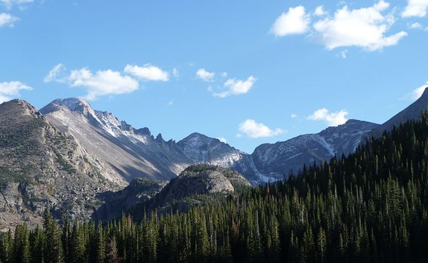 הפארק הלאומי רוקי מאונטיין  (צילום: דניאל מאיירס, ויקיפדיה)