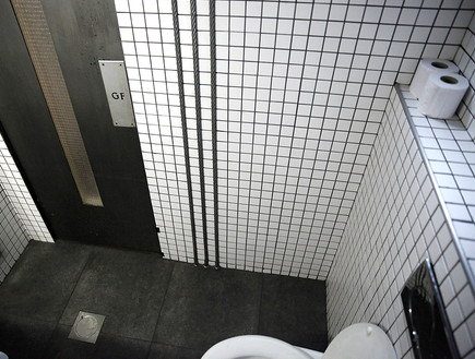 שירותים, די פרוג'קט קירות, צילום din aharony (צילום: din aharony)