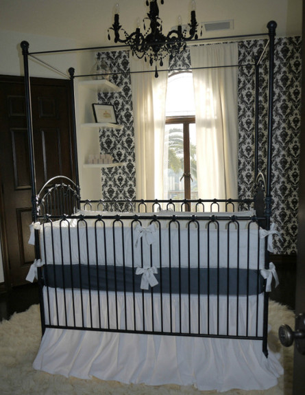חדרי תינוקות סלבס, מריו לופז מיטה גובה, צילום proj (צילום: projectnursery)