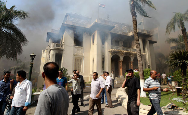 פיצוץ בקהיר. ארכיון (צילום: רויטרס)
