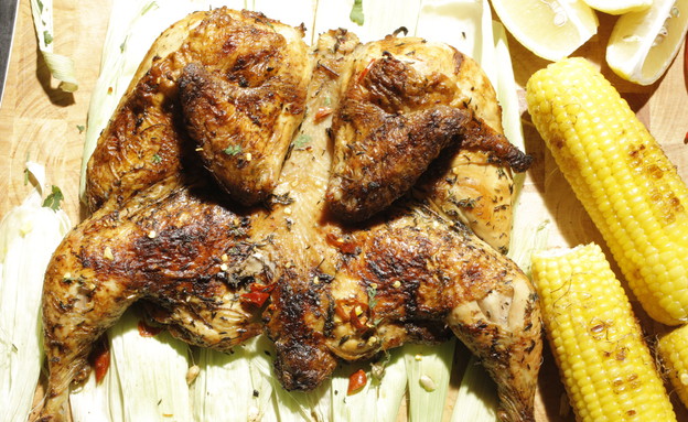 עידו קרוננברג עוף בתנור עם צ'ילי