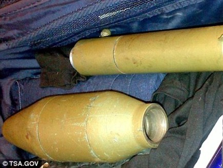חפצים שהוחרמו לנוסעים בארצות הברית (צילום: TSA.COM)