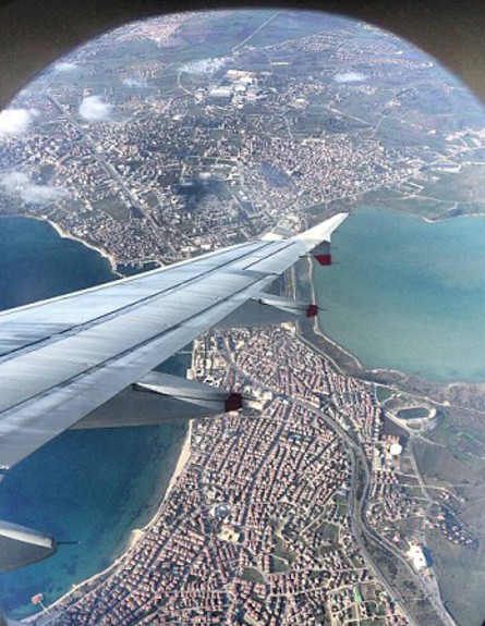 טורקיה, צילום מהמטוס (צילום: Scott VerMerris/The Flash Pack)